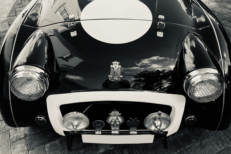 Triumph TR2 1955 automobile de collection