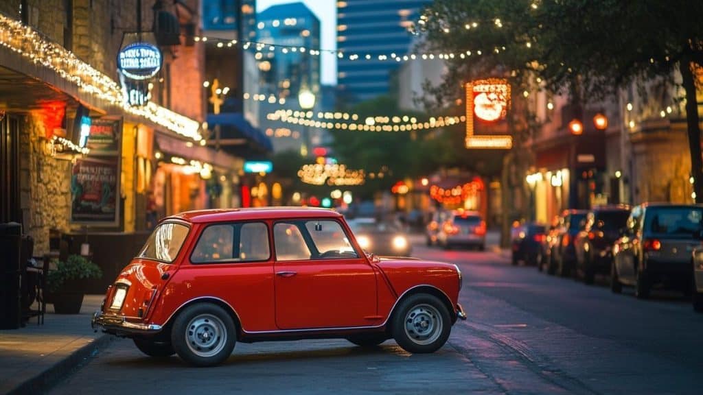 Location Austin Mini, voiture anglaise emblématique