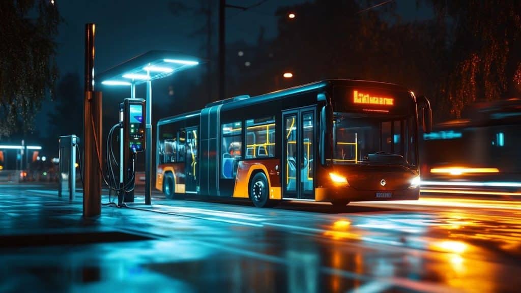 Réseaux intelligents recharge bus : optimiser l'infrastructure électrique